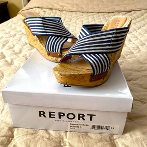 REPORTS WEDGES SIZE 8.5